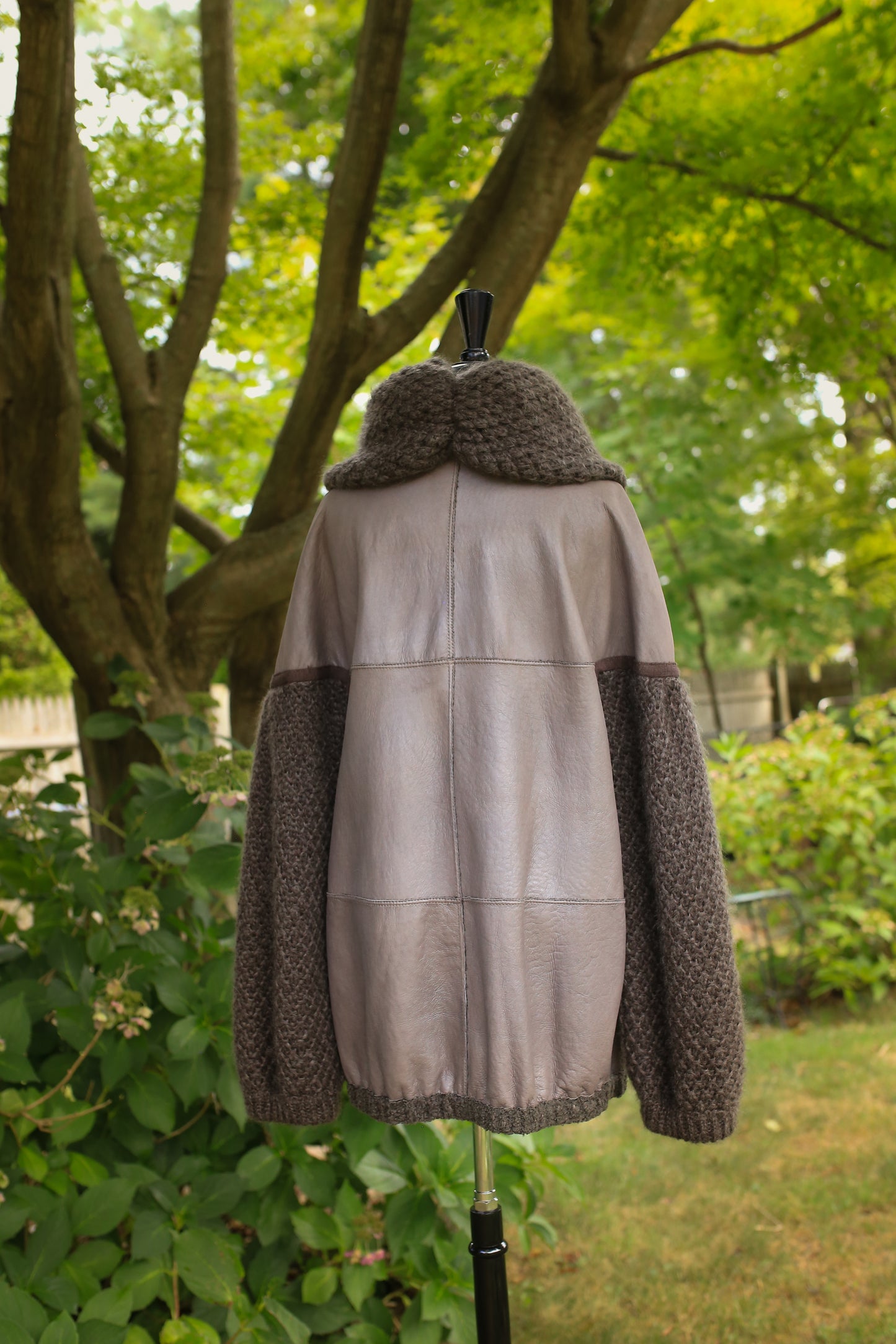 Bosco Nappa Leather & Wool Reversible Jacket