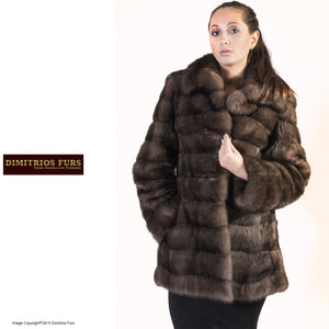 Fur Coat - Horizontal Russian Sable