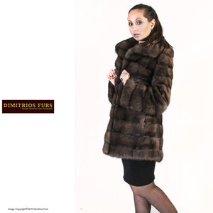 Fur Coat - Horizontal Russian Sable