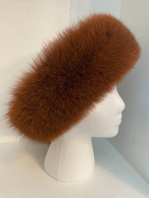 Cognac Fox Headband