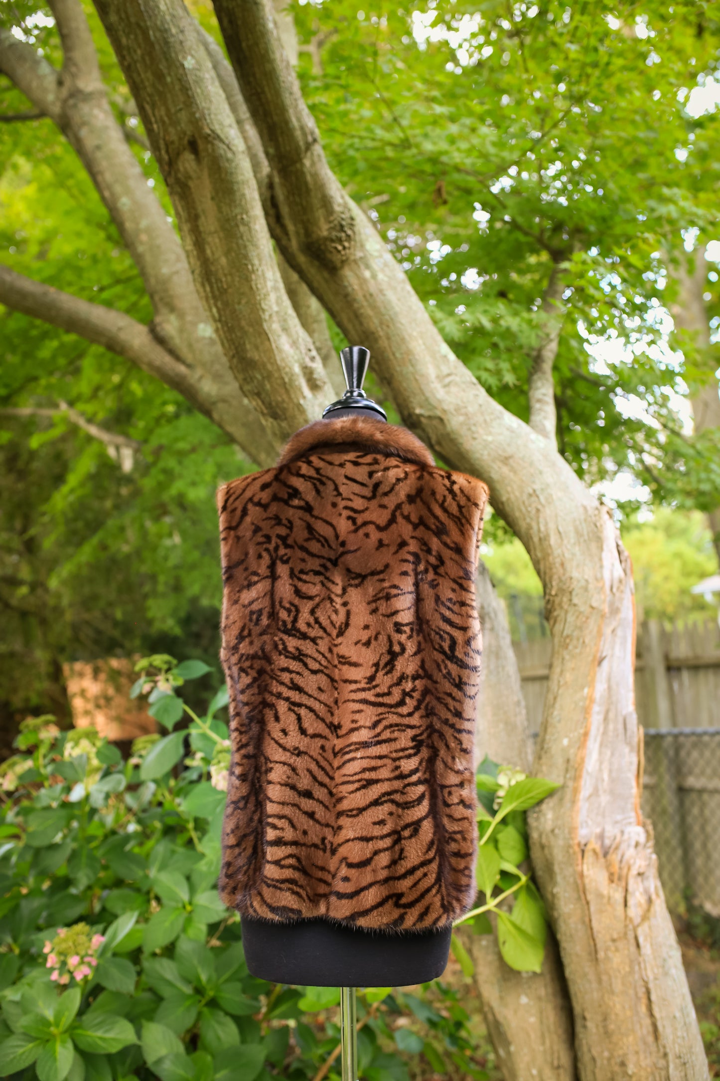 Tiger Print Vest