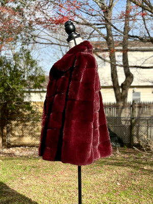 BURGUNDY MINK HORIZONTAL