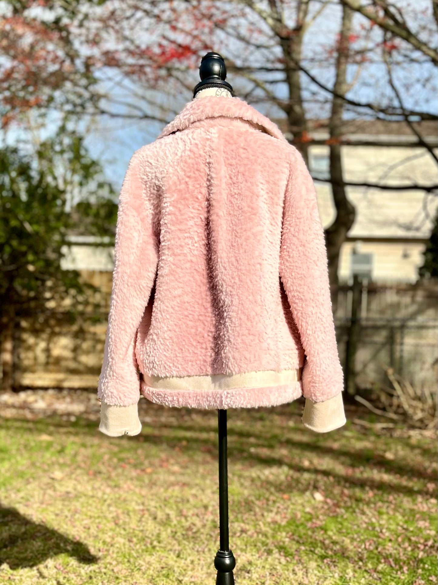 JEAN JKT SHEARLING PATCH PKS