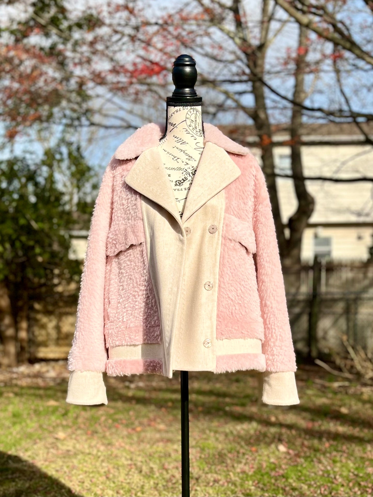JEAN JKT SHEARLING PATCH PKS