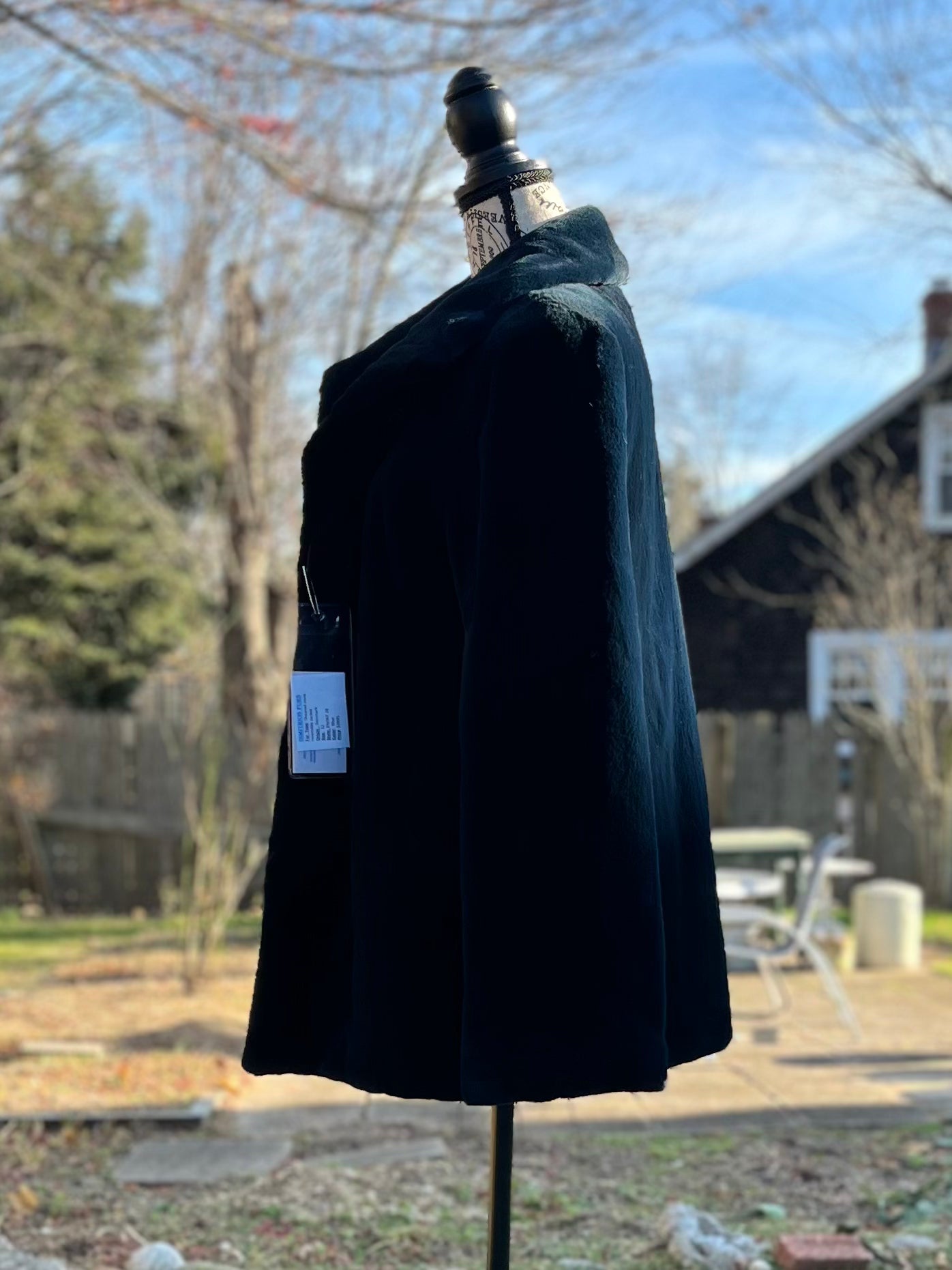 SHEARED MINK REVERSIBLE JACKET