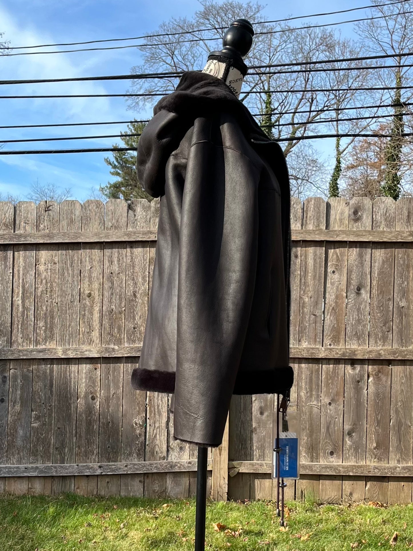 CLASSIC SHEARLING JKT HOOD - HEM DRAWSTRING