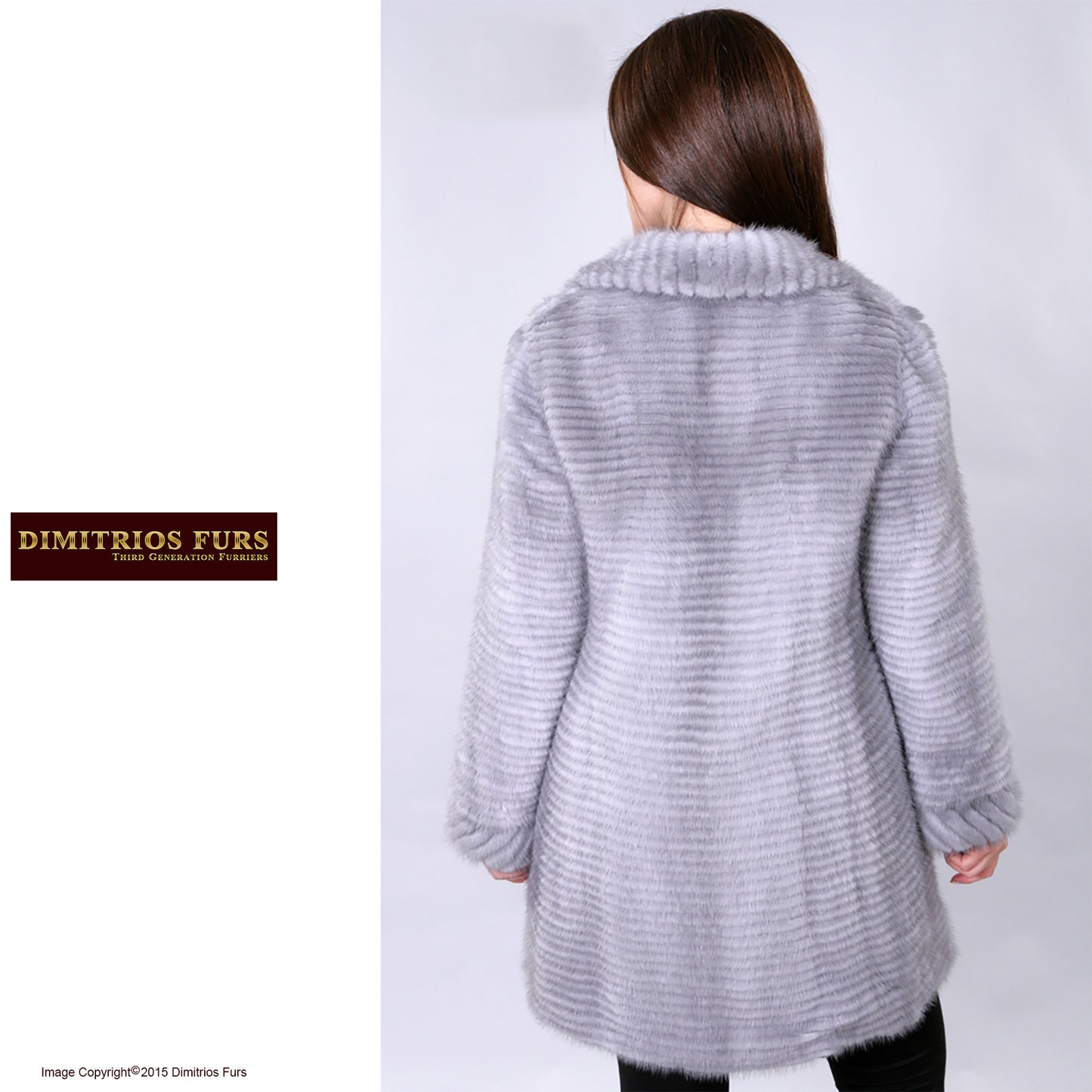 Sapphire Mink Reversible Coat