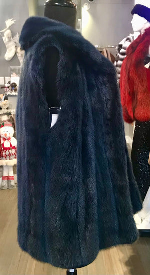 DY BLUE MINK VEST