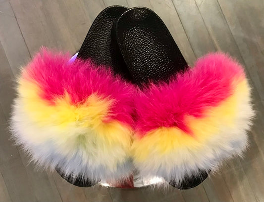 MULTICOLOR FOX SLIDE