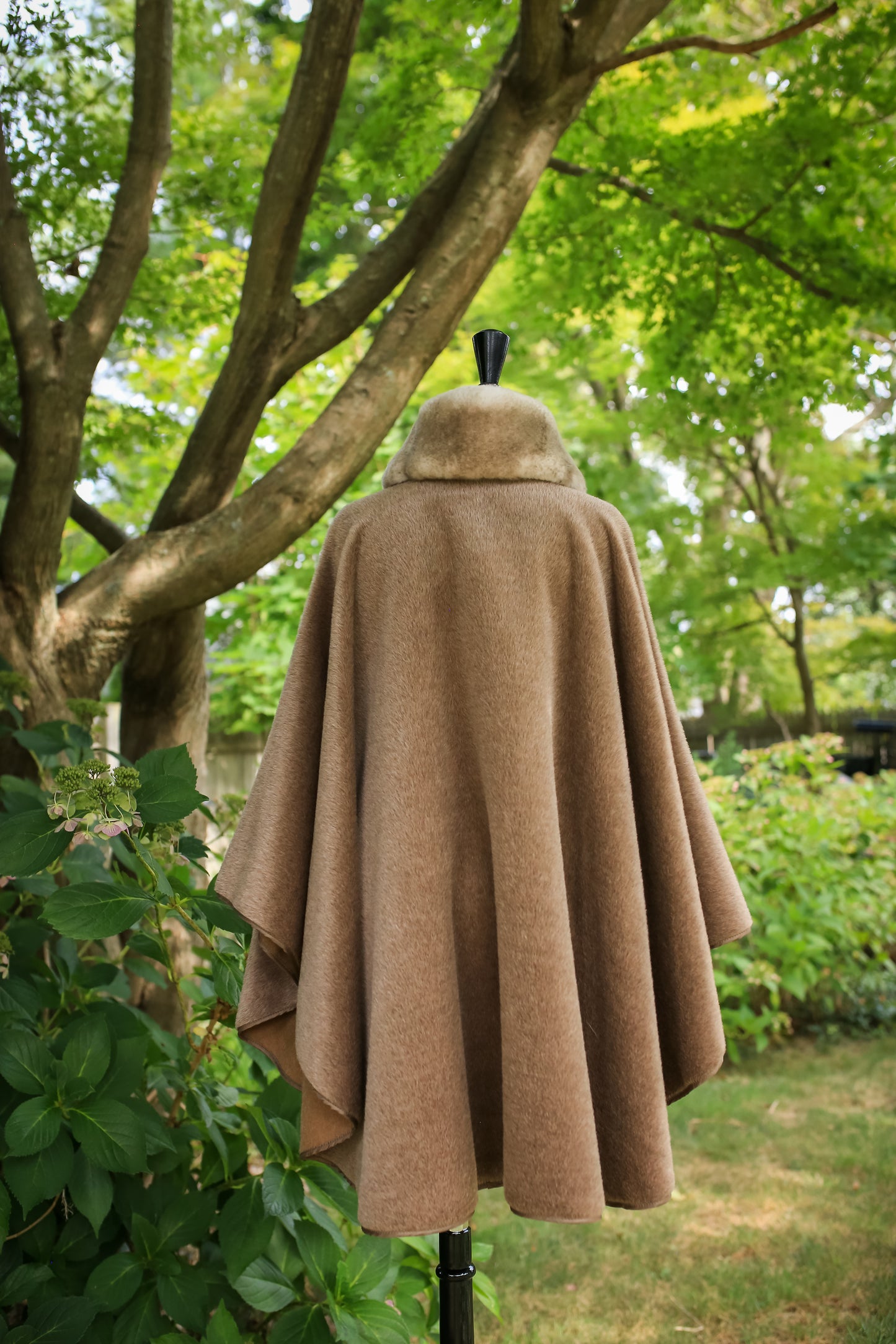 Alpaca & Cashmere Blend Cape