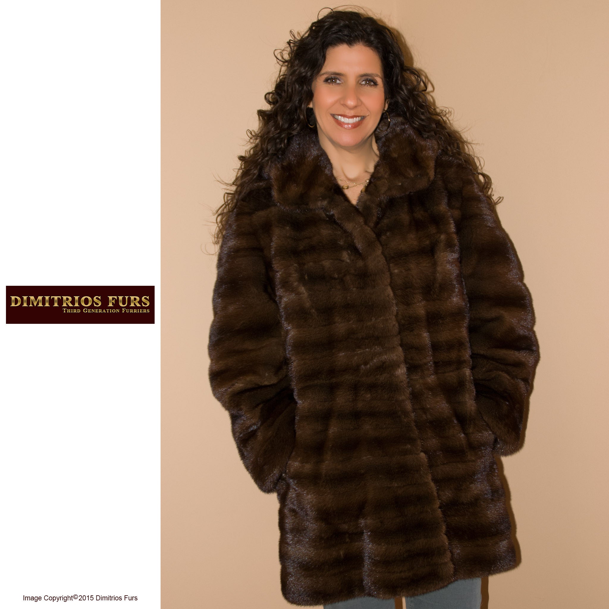 Designer Demi Full Length Mink Coat 59323 – MARC KAUFMAN FURS