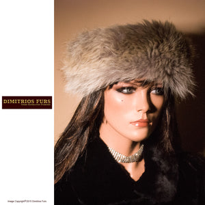 Fur Headband - Coyote Fur Headband