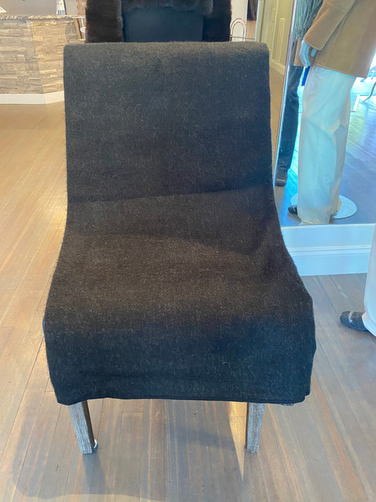 Black Alpaca Blanket