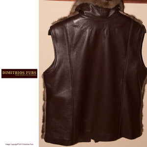 Fur Remodeling Idea 0019 - Mink Leather Vest