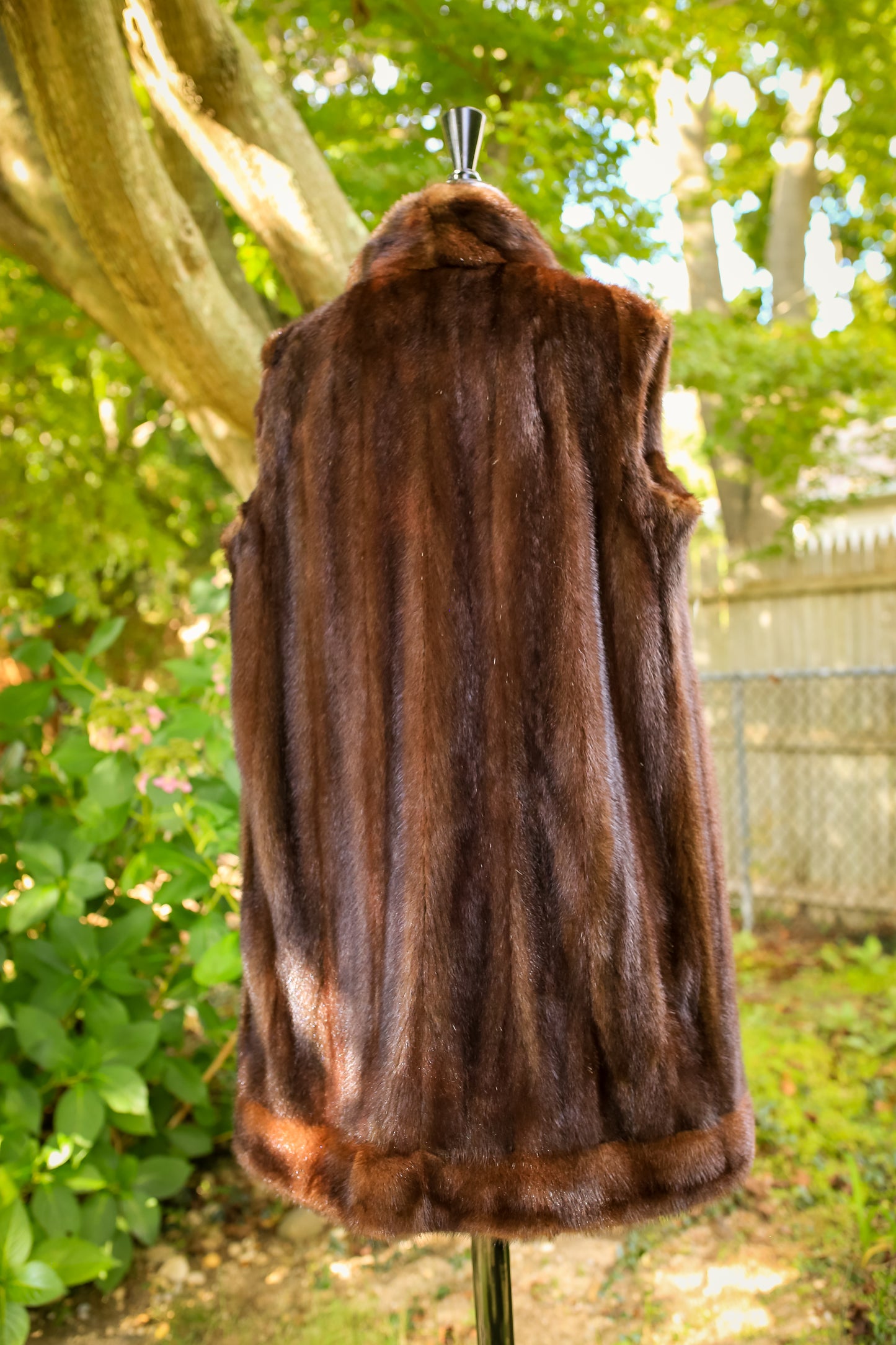 Luna Mink Duster Vest