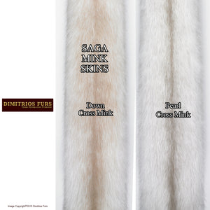 Mink Fur Skins for Custom Coats